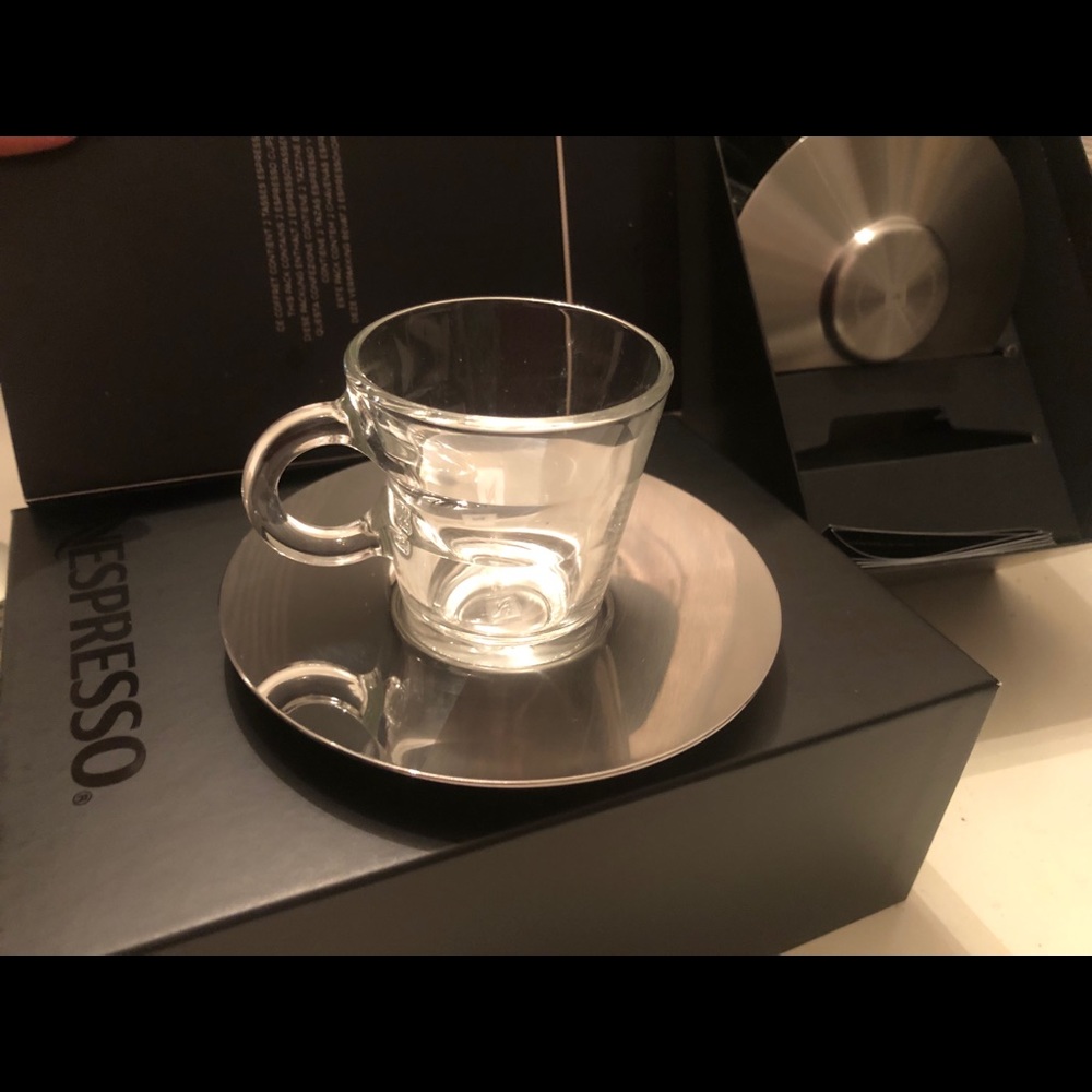 Nespresso set of Espresso glasses